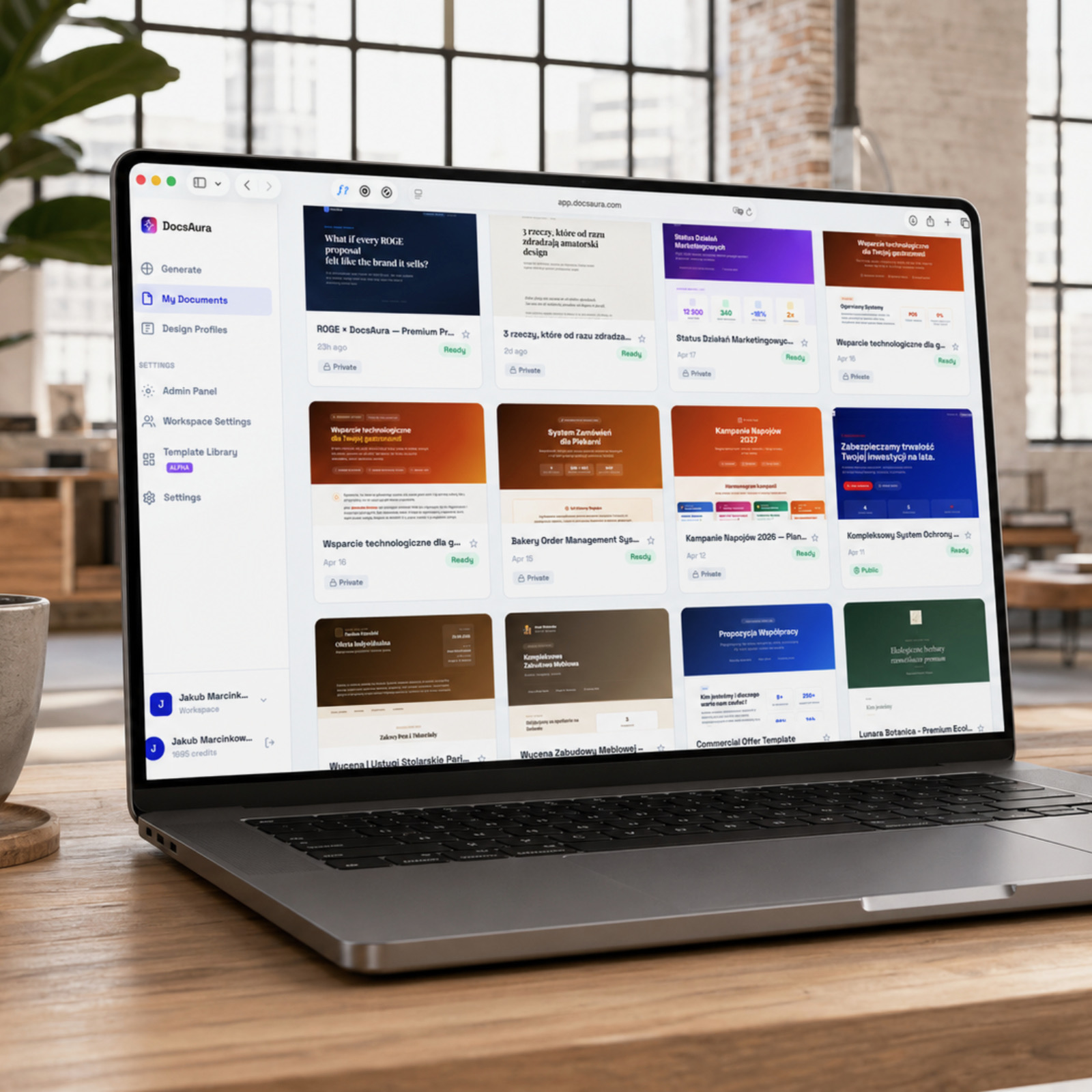 Spectrum Flare using CompanyAura across client projects